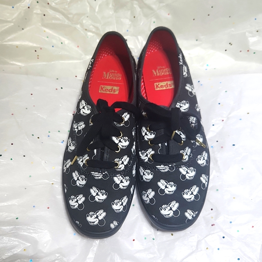 [US7] KEDS x Minnie Mouse Sneakers